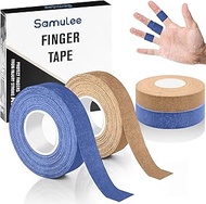 Samulee 4 Rolls of Finger Tape, 1.5 cm x 10 m Wide Boulder Tape, Climbing Tape, Sports Tapes for Bou