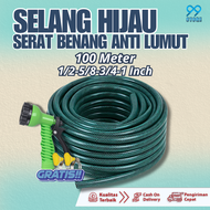 SELANG AIR ANTI LUMUT TEBAL 100 METER / SELANG AIR 1/2 5/8 3/4 INCH / SELANG AIR 1 ROLL MURAH