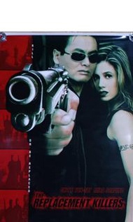 電影"血仍未冷"(雙面)大海報 周潤發首部美國主演電影電影海報