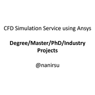 CFD Simulation [Ansys][BM/ENG]