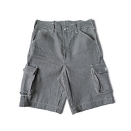 Rugged Bronson | Hickory Stripes Workwear Shorts