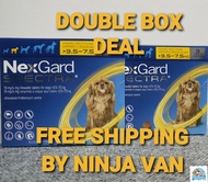 Nexgard Spectra 3.5-7.5kg SMALL DOUBLE BOX DEAL( FREE NINJA VAN DOORSTEP DELIVERY)expiry 30.11.2022