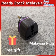 Three Pin Conversion Plug Universal Adapter British Socket Adapter Plug