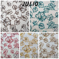 Kain Meubel Ateja Sofa / Kursi / Jok Motif Kembang Bunga Warna - Julio