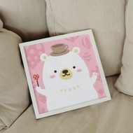 文青熊 創意數字油畫 【新手好上手 】