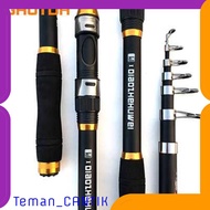 Tc-if294 TaffSPORT GHOTDA Fishing Rod Telescopic Rod Carbon Fiber - C562L