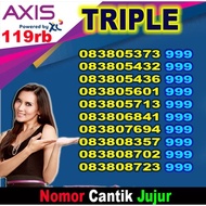 Nomor Cantik Axis XL Ekor triple 999