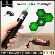 Green Laser Pointers 532nm Laser303  laser pen lamp High-Power Green laser USB Focus Laser