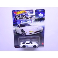 PUTIH Hot Wheels Fast &amp; Furious Mazda RX-7 FD HKS White