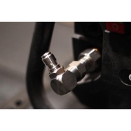 ADAPTOR L ELBOW SWIVEL OUTLET 360 PRESSURE WASHER M22 FEMALE TO QUICK CONNECT MALE 3/8
