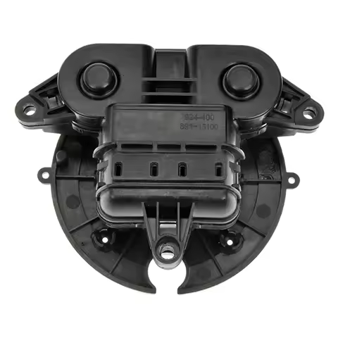 X38A-1 Piece Car Side View Power Mirror Glass Motor Black Plastic For Ford Lincoln Mercury 6U5Z-17D6