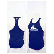 GYm Strongman Fitness Deadlift Musclefit Small Strap Singlet