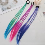 Braided Hair Wig Colorful Hair Extension Ponytail Wig Fashion Hair Wig/ Hair Wig for Women