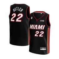 [ORIGINAL] Jimmy Butler Miami Heat Jersey #22 BLACK - Swingman Basketball Shirt T-Shirt Tshirt Top C