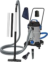 AquaForte Pro Pond Vacuum Cleaner 1200 Watt, Equipped with Submersible Pump, 2.5 m Deep Tank Volume 