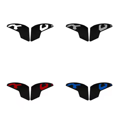 ZT350-GK Motorcycle Anti Slip Fuel Oil Tank Pad Side Knee Grip Decal Protector Sticker Pads For Zont