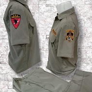 baju pdh kbppp baju + celana / baju stelan pdh kbppp exclusive