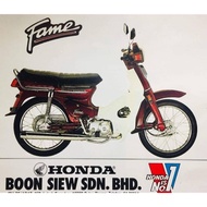 honda fame f90 gb6 body set cover set full set 18 item restore COVERSET BODYSET C90 FENDER COVER HAN