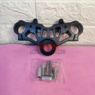 RXZ HANDLE CROWN BAR ALLOY CNC CTLZ YAMAHA BRAKET RXZ RXZ135 CNC HANDLE BRACKET CROWN BAR BLACK HAND