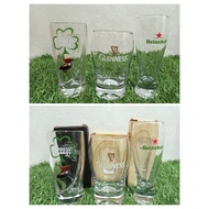 GUINNESS HEINEKEN MINIATURE GLASS MERCHANDISE