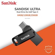 Sandisk Ultra Dual Go Type-C 64Gb/128Gb/256Gb OTG USB 3.1 Flash Drive 7F9
