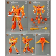 Mhztoys MHZ Toys MH01C MH-01C MH-01-C Hurricane Orange Ver. (Transformers G1 IDW MP Scale Cyclonus S