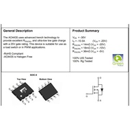 AO4435 30V P-Channel MOSFET