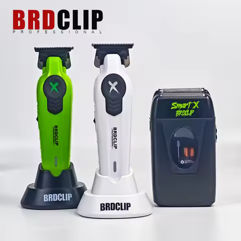 Professional Barber Set BRDCLIP FA1T 7700RPM High Power Speeding Hair Trimmer Machine with Charge BR