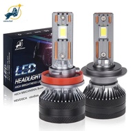 DAWN KNIGHT 140W K5C PLUS H7 H11 H1 H4 หลอดไฟ LED 4300K LED HB3 HB4 คู่ทองแดงหลอดชุดไฟ LED สําหรับรถ