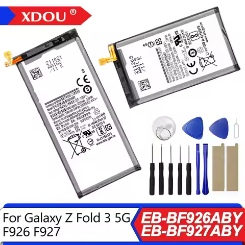 Brand New EB-BF926ABY EB-BF927ABY Battery For Samsung Galaxy Z Fold 3 5G F926 F927 + Replacement Bat