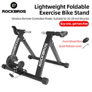 【มาถึงใน 3 วัน】ROCKBROS Bike Trainer Aluminum Alloy Magnetic Resistance Indoor Bike Trainer Foldable
