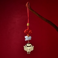 Red Rope Horse Zodiac Pendant Necklace 2026 Year of the Horse Fortune Charm Gold Color Fashion Jewel