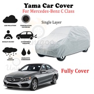 High Quality Yama Car Covers Sunproof Dust-proof Water Resistant Protective Anti UV Scratch Sedan Cover - XXL Size for Mercedes Benz C Class (W202/W203/W204/W205)