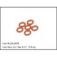 ZX-0078 Different O-Ring 5X1.5mm O Ring Rc Car Part