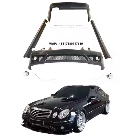 Hot Sell Best Quality Car Parts Bodykit for -Benz E Class W211 Upgrade to E63 Front Rear Bumper Side