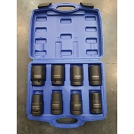 ชุดบล๊อก1" OKURA ลูกลมยาว ลูกถอดล้อรถใหญ่ ลูกบ๊อกถอดสิบล้อ