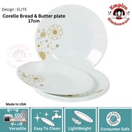 Corelle 6pcs Bread &amp; butter plate 17cm, piring kuih corelle 17cm