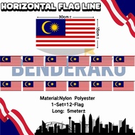 【Benderaku】Bendera Malaysia Flag Bundle Bunting Flag Malaysia Banting FBMH12612