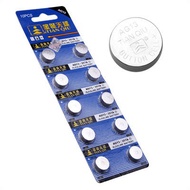 10pcs 1.5V Tian Qiu AG13 LR44 Button Cell Battery