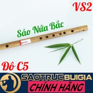 Sáo trúc Đô (C5) VS2 NỨA BẮC - Đặc biệt - Sáo trúc Bùi Gia - Dòng cao cấp quy chuẩn - Tặng sách học