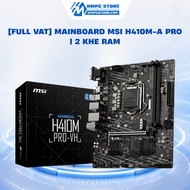 [FULL VAT] MSI H410M-A Pro Mainboard | 2 RAM slots,