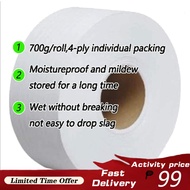 Jumbo roll tissue 4 Ply bathroom tissue big roll tissue toilet tissue