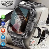 LIGE Z85 MAX Smart Watch Original Bluetooth Call Fitness Tracker Smartwatch Outdoor Sports IP68 Wate