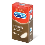 Durex Fetherlite 12's Pack Latex Condom (Defective Packaging)