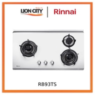 Rinnai RB93TS 3 Burner Built in Stainless Steel Gas Hob