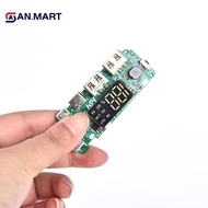 AN.MART LED 5V 2.4A USB  18650 Charger Board Overcharge Circuit Protection
 MY