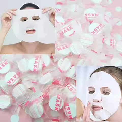 NEW High-end 30/50PCS Disposable Compressed Facial Mask Portable Non-woven Face Mask Facial Towel Co