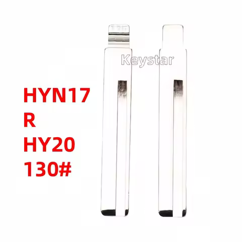 10pcs Car Key Flip Blade HY20 KD Key Blank #130 HYN17R Left Side for Kia Sorento Hyundai for KEYDIY 