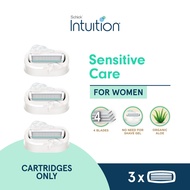 Schick Intuition Sensitive Care Refill 3 with 3 Blades Refill