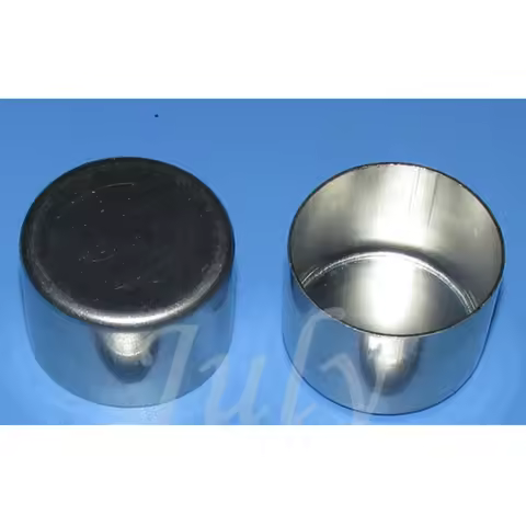 2 pcs /Permalloy PP (with nickel 80%) round shield, for LP cartridge MC step-up transformer